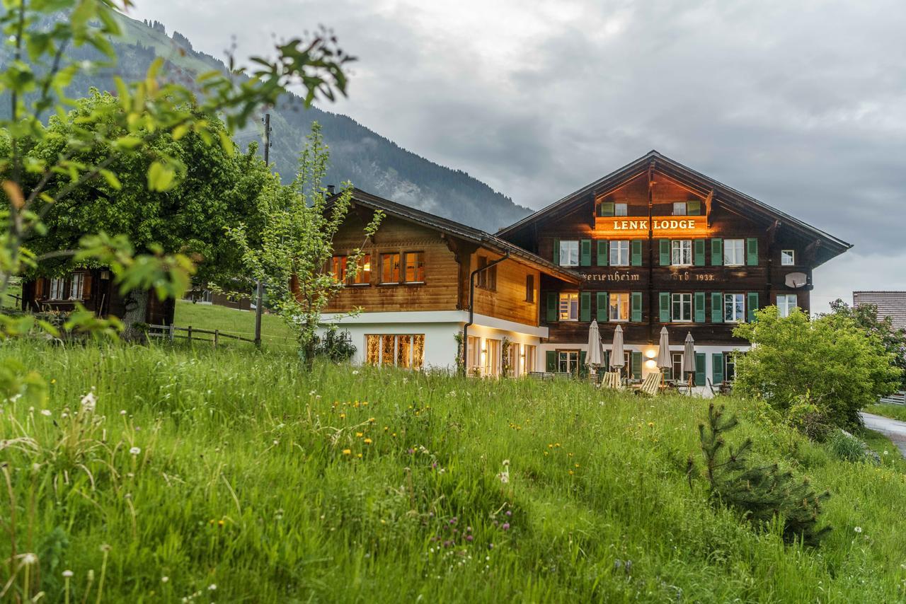 Lenk Lodge - Boutique & Design Hotel Und Apartements Zewnętrze zdjęcie